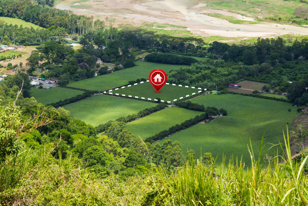 Localizarea terenului